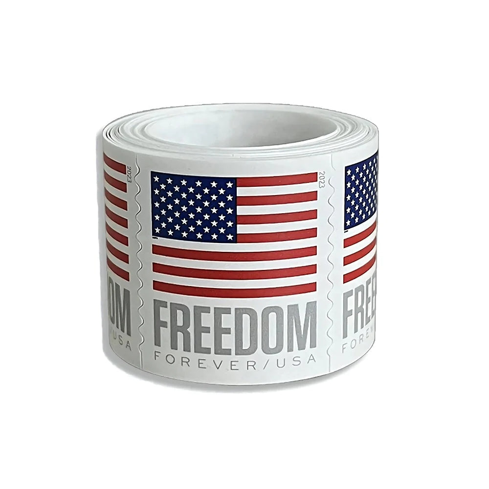 US Flags / Freedom Booklets Rolls Forever First Class Postage Stamps (2023)